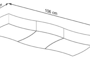 miniaturka Plafon Nowoczesny z PVC SPICA 3