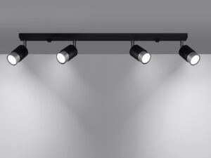 miniaturka Styl Loftowy Lampy 4 punkty Światła NORMA