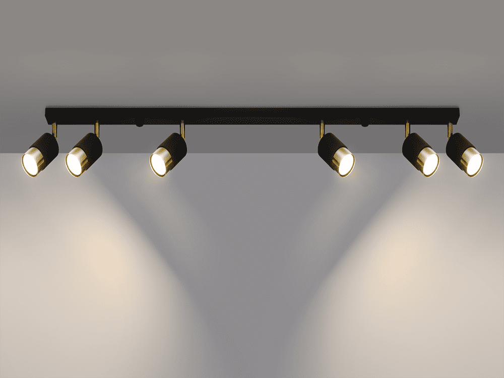 Lampy Loftowe 6 punktów Światła NORMA - obrazek 2