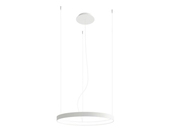 Zawieszona biała lampa LED