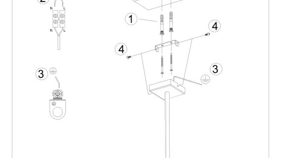 Surowy Elegancki Plafon NEREO - obrazek 9
