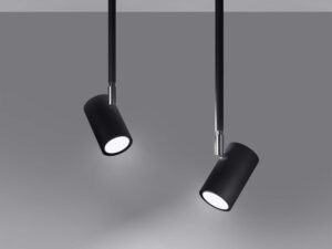 miniaturka Czarny Industrialny Plafon NEREO 2