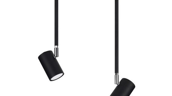 miniaturka Czarny Industrialny Plafon NEREO 2