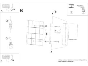miniaturka Kinkiet Stylowy Biały UTOPIA
