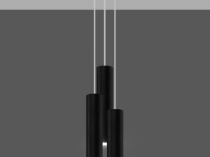 miniaturka Lampa Wisząca LUMEN 3P Stal Biały