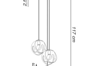 miniaturka TUNDRA 3P: Awangardowe Oświetlenie dla Eleganckich Wnętrz