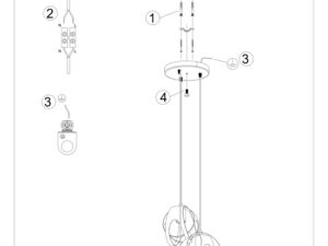 miniaturka TUNDRA 3P: Awangardowe Oświetlenie dla Eleganckich Wnętrz