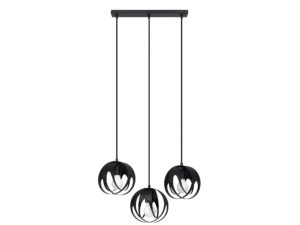 miniaturka Biała Lampa Wisząca do Eleganckiego Wnętrza TUNDRA 3L