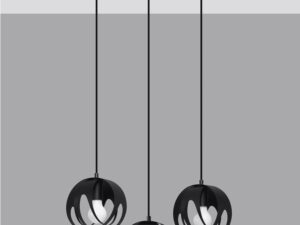 miniaturka Biała Lampa Wisząca do Eleganckiego Wnętrza TUNDRA 3L