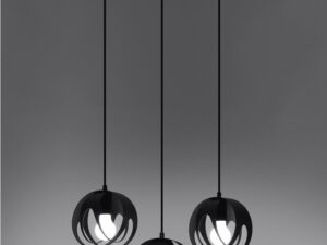 miniaturka Biała Lampa Wisząca do Eleganckiego Wnętrza TUNDRA 3L