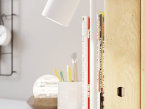 miniaturka RING Lampa Biurkowa Chromowana