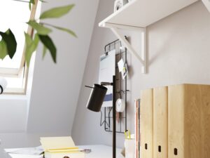 miniaturka RING Lampa Biurkowa Chromowana