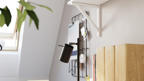 miniaturka RING Lampa Biurkowa Chromowana