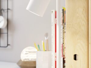 miniaturka RING Lampa Biurkowa Chromowana