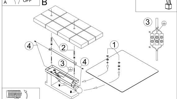 miniaturka Idealny dla każdego wnętrza Plafon LIVORNO