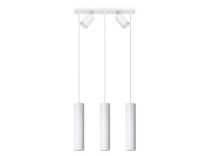 Lampa Wisząca z Stali RING 3 Biała