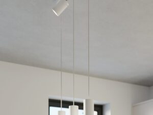 miniaturka Lampa Wisząca z Stali RING 3 Biała