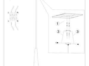 miniaturka Lampa wisząca z naturalnego drewna SWIFT 1