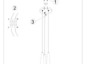miniaturka Lampa SWIFT 3P Drewniana Design W Stylu Japandi