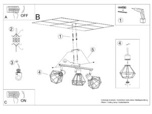 miniaturka Plafon KALISTO 3 dla Nowoczesnych Wnętrz