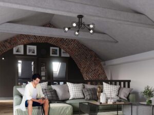 miniaturka Przemysłowy Kinkiet z Metalu KALISTO 1S