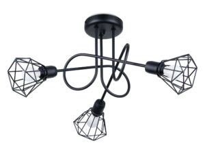 Żyrandol Funkcjonalny Stalowy KALISTO 3S Czarny