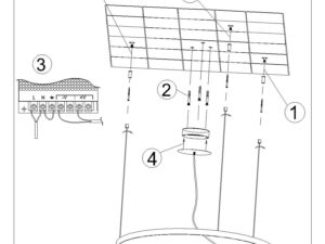 miniaturka Nowoczesne Parametry Świecenia Żyrandola RADIX 110