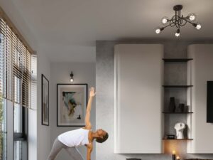 miniaturka Minimalistyczny Kinkiet Loftowy Stalowy SOLIS 1S