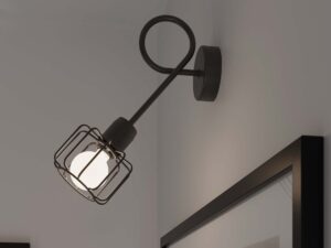 miniaturka Minimalistyczny Kinkiet Loftowy Stalowy SOLIS 1S