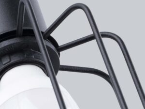 miniaturka Minimalistyczny Kinkiet Loftowy Stalowy SOLIS 1S