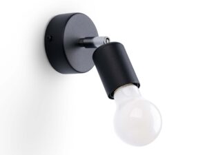 Minimalistyczny Kinkiet Regulowany FRESCO 1 czarny