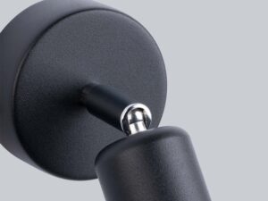 miniaturka Minimalistyczny Kinkiet Regulowany FRESCO 1 czarny