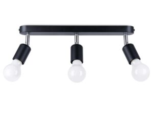 Plafon Regulowanego Światła dla Dużych Pomieszczeń FRESCO 3 Czarny