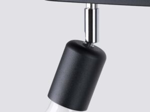 miniaturka Plafon Regulowanego Światła dla Dużych Pomieszczeń FRESCO 3 Czarny