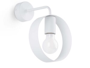 Biały Kinkiet Minimalistyczny TRIAD 1