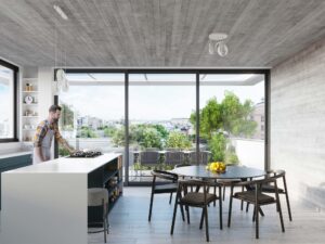 miniaturka Biały Kinkiet Minimalistyczny TRIAD 1