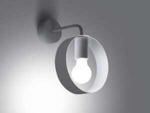 miniaturka Biały Kinkiet Minimalistyczny TRIAD 1