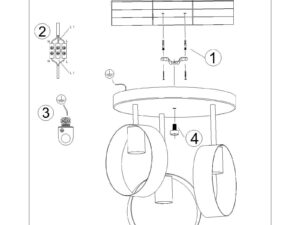 miniaturka Oświetlenie Idealne do Stylu Japandi TRIAD 3