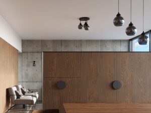 miniaturka Dekoracyjny Kinkiet ze Szkła i Stali CALIX 1