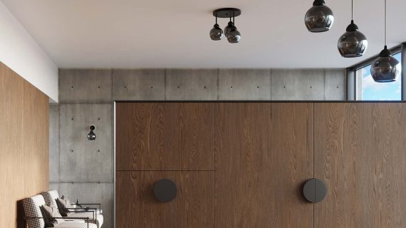 miniaturka Dekoracyjny Kinkiet ze Szkła i Stali CALIX 1