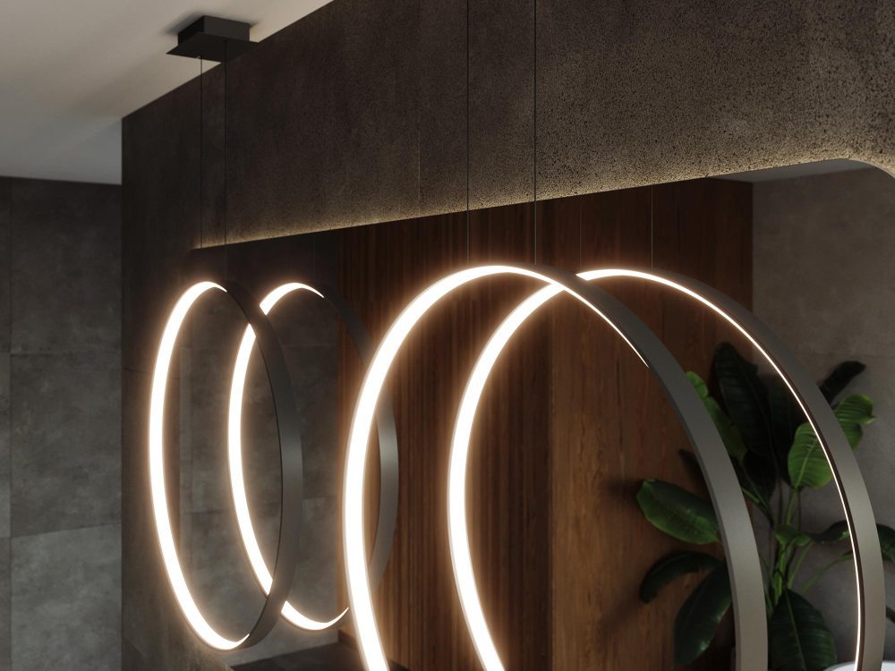 Wisząca lampa LED RADIX 55 z Aluminiowa - obrazek 20