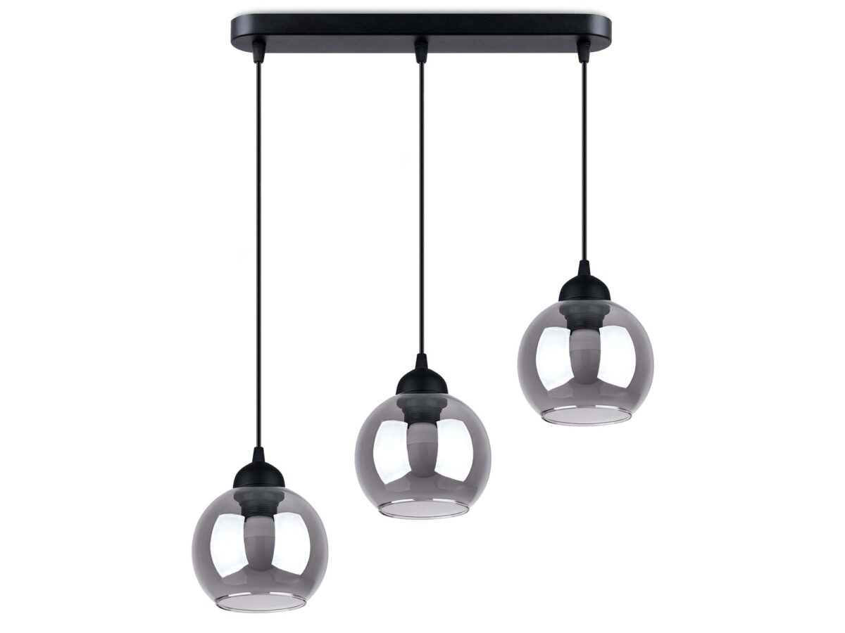 Trzypunktowa Lampa Wisząca CALIX 3 Czarna