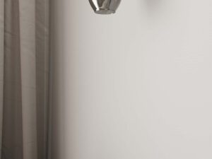 miniaturka Awangardowy Kinkiet Metalowo-Szklany YUMA 1 czarny