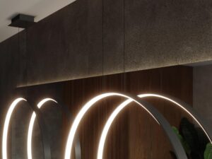 miniaturka Wisząca lampa LED RADIX 78 z Aluminiowa