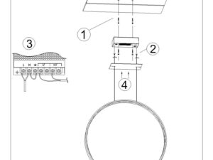 miniaturka Wisząca lampa LED RADIX 110 z Aluminiowa