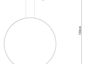 miniaturka Wisząca lampa LED RADIX 110 z Aluminiowa