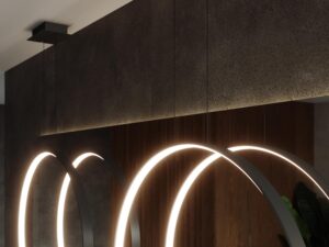 miniaturka Wisząca lampa LED RADIX 110 z Aluminiowa