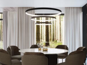 miniaturka Nowoczesny Plafon RADIX 55 z technologią LED