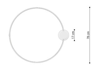 miniaturka Plafon RADIX 78 do nowoczesnych wnętrz