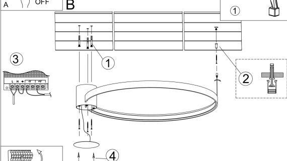 miniaturka Plafon RADIX 78 do nowoczesnych wnętrz